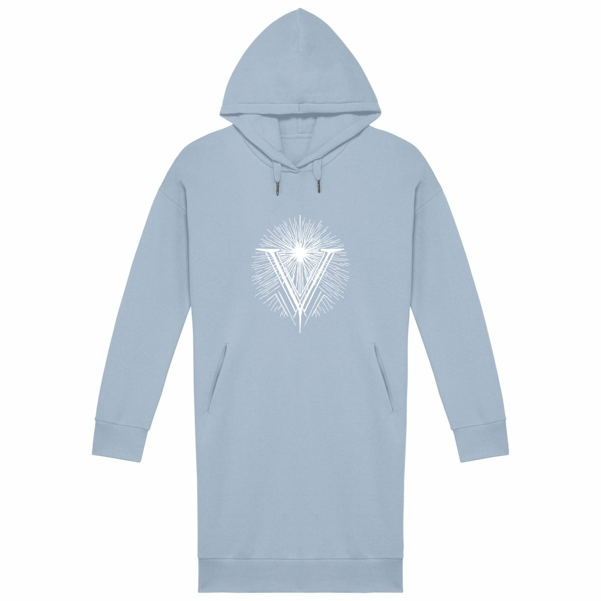 Dress Hoodie Logo Vurtist - face_bleu