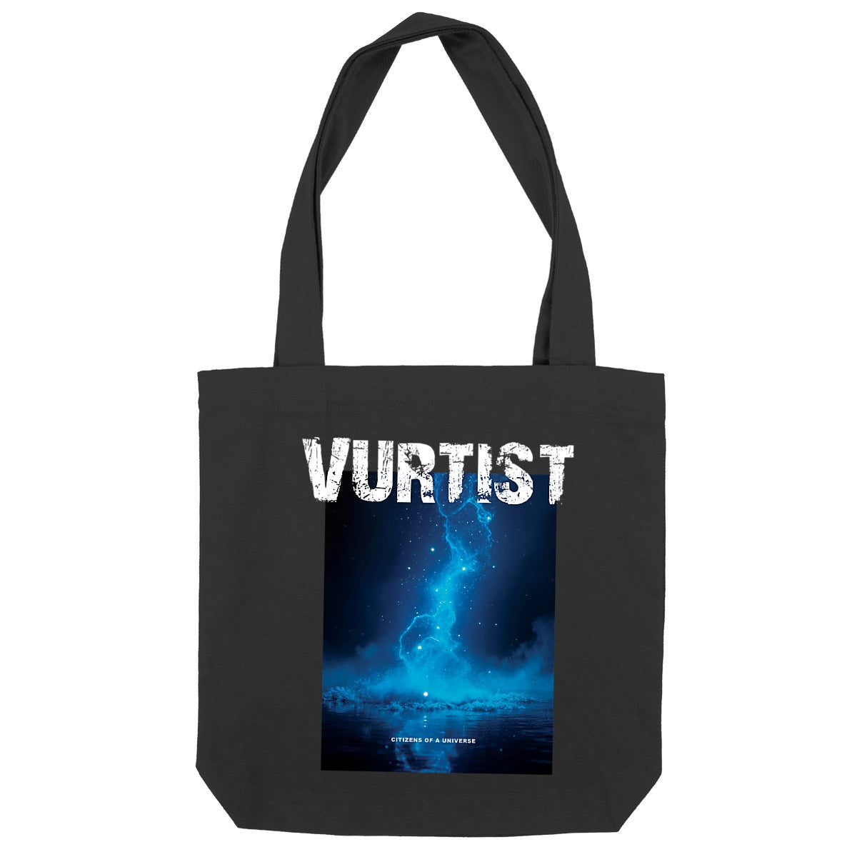 Bag "Citizens of a universe" - face_noir